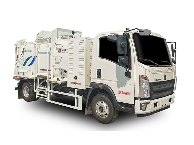 HOWO輕卡純電動餐廚垃圾車