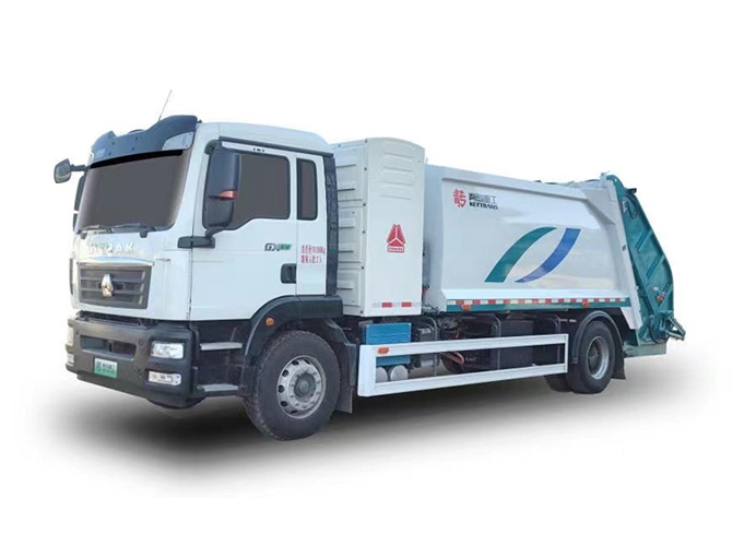 SITRAK純電動壓縮式垃圾車