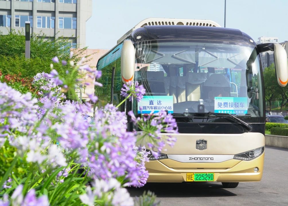 串起“家門”與“院門”！中通客車助力宜昌打造城際公交“健康專線”